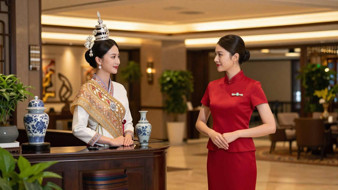 南邓国际酒店大堂